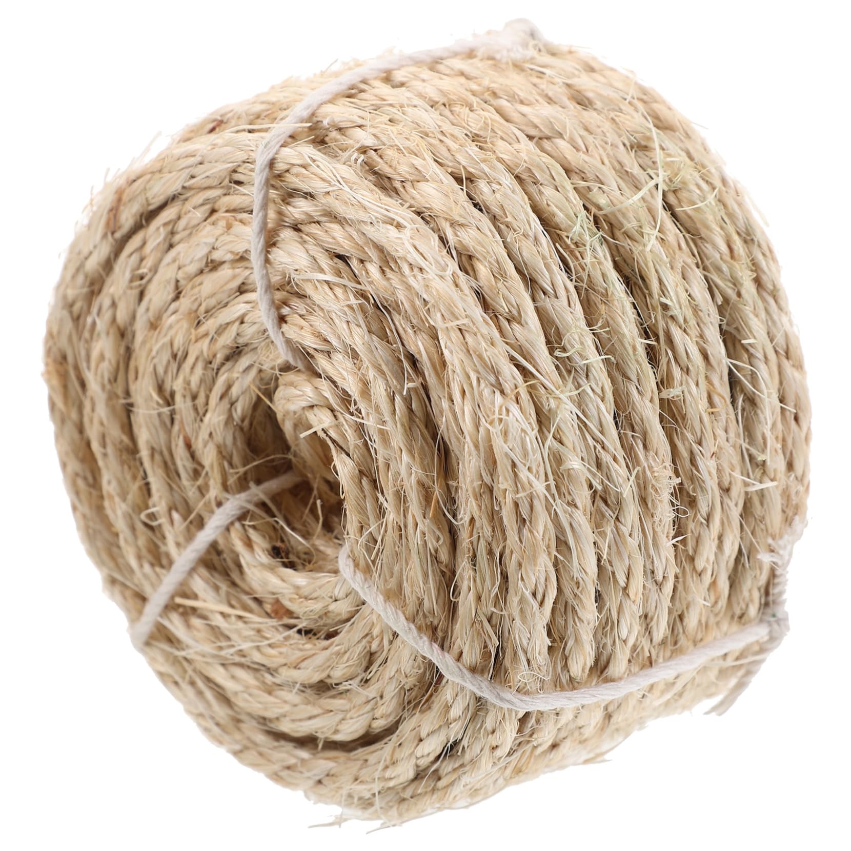 TOBBOMEY DIY Cat Scratching Post Replacement Parts Cuttable Sisal Rope for Cat Tree