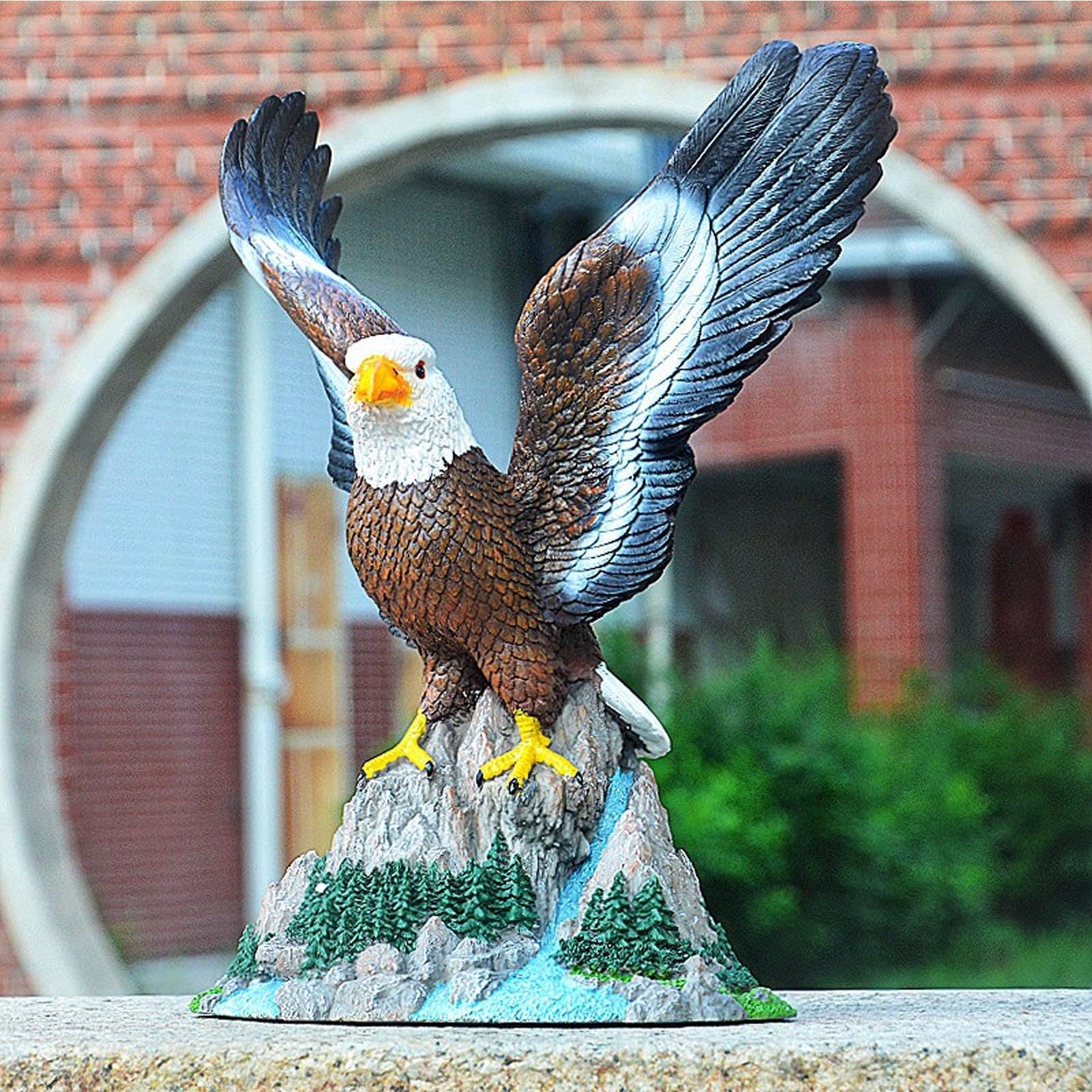 九谷焼　鷲の置物　コレクション 九谷焼 鷲の置物 コレクション Amazon.co.jp: 鳥の飾り鷲の像、高貴さと