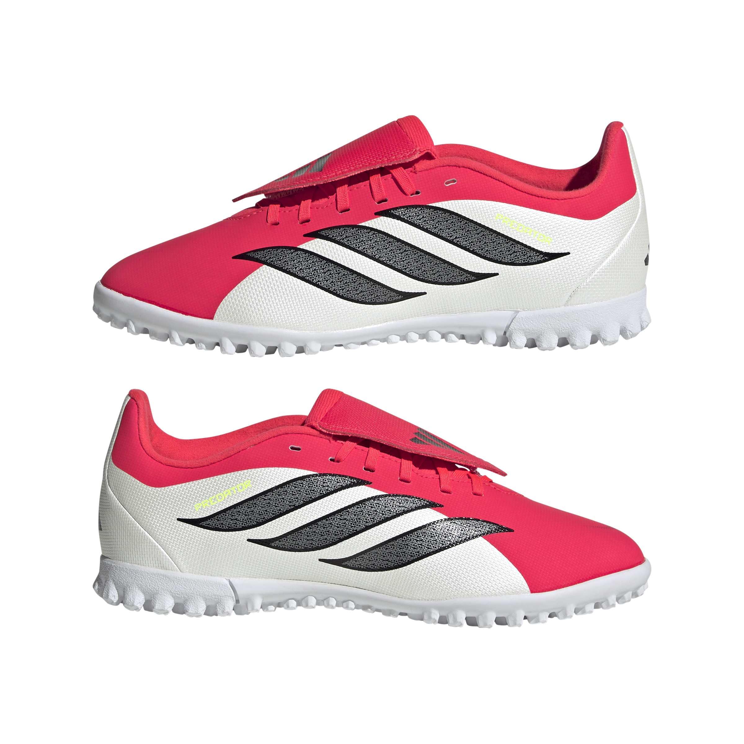 adidas Kids' Chaussure de Football Languette rabattue Predator Club Turf Enfants