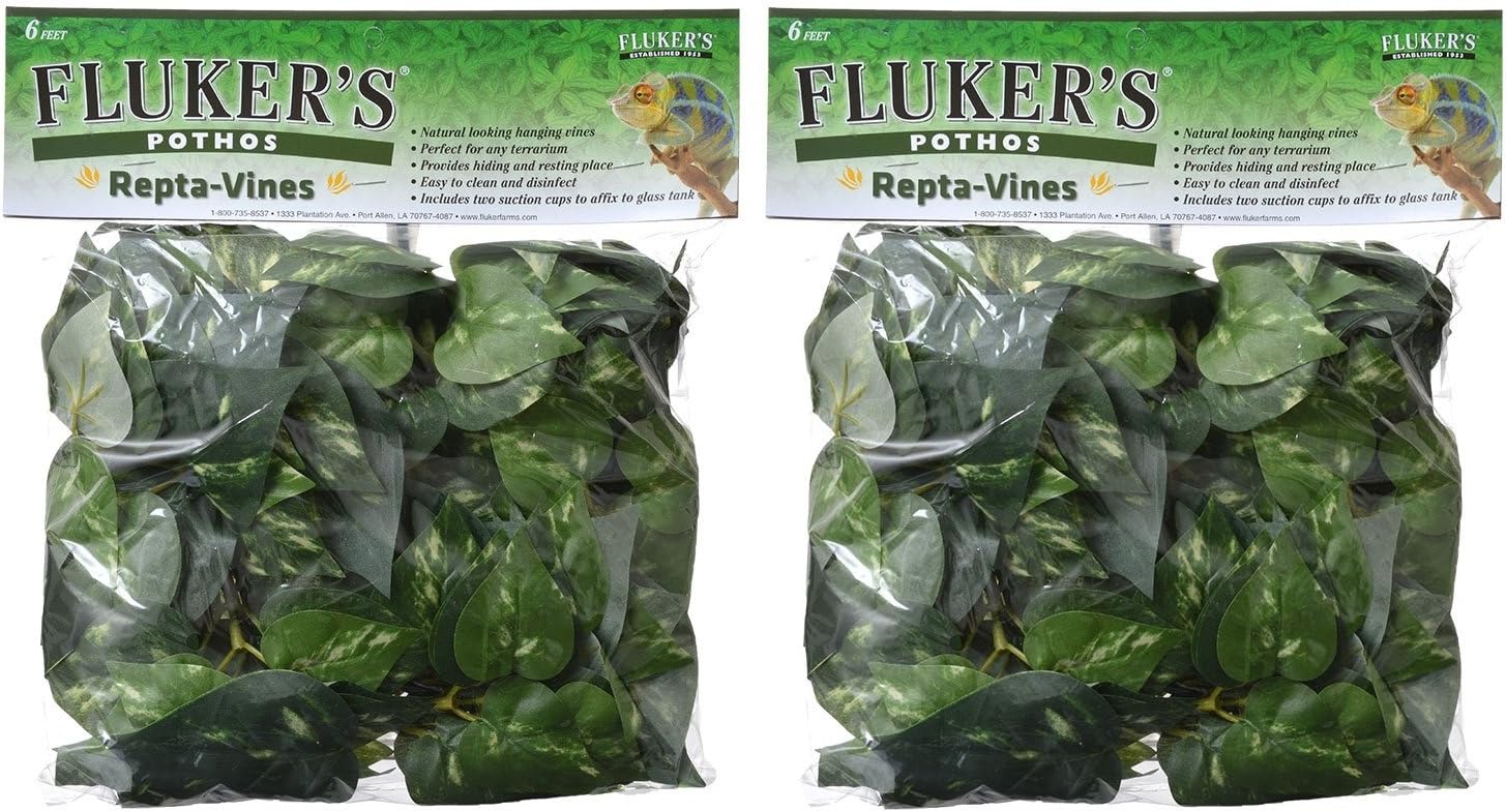 Fluker's Pothos Repta Vines for Reptiles and Amphibians (2 Pack)