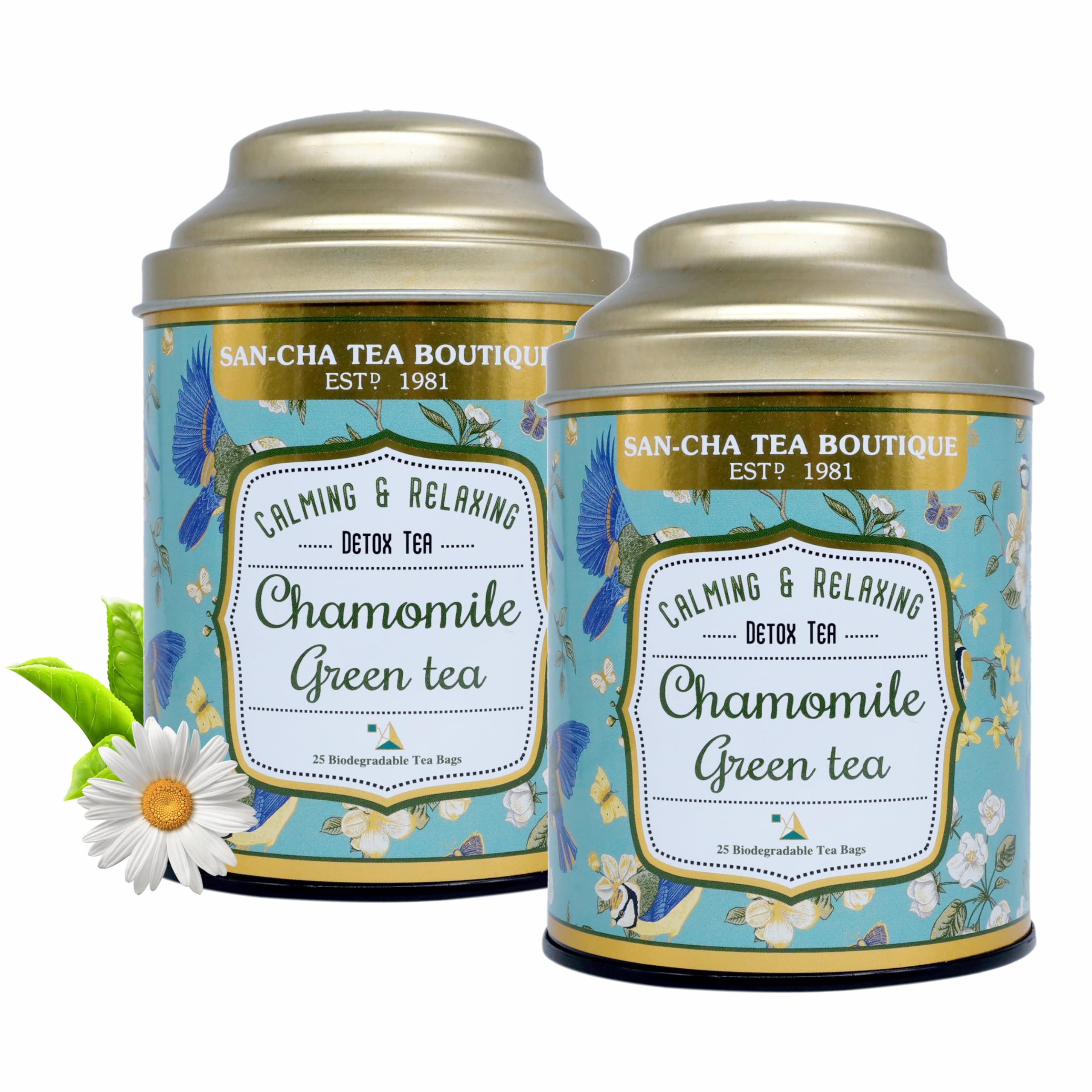 Sancha Tea Boutique, Wild Rose Green Tea, 25 Pyramid Tea Bags, Floral & Refreshing Blend with Real Rose Petals, Rainforest Alliance Certified — Amazon image 11