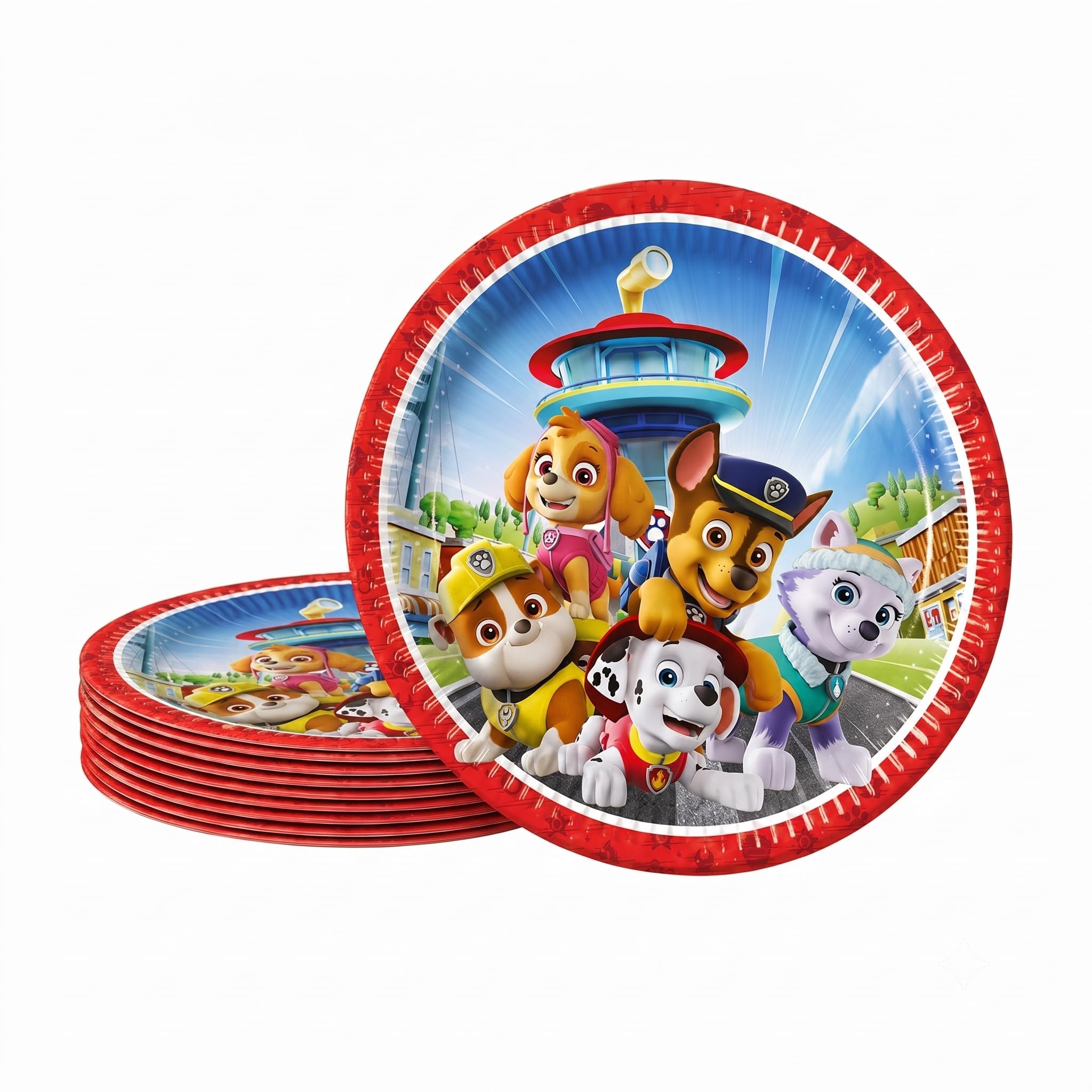 Photo 1 of ***Minor BenD***Paw Patrol Rescue Heroes 8 Large 9" Paper Plates