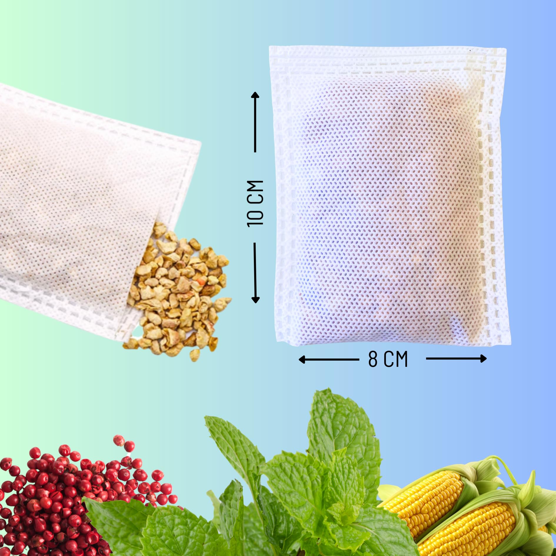 Tratamiento antiácaros a Base de Hierbas | Eliminador Natural de ácaros | Ahuyenta ácaros y polillas en Ropa de Cama, sofás, armarios, alfombras y Cojines | Pack de 10