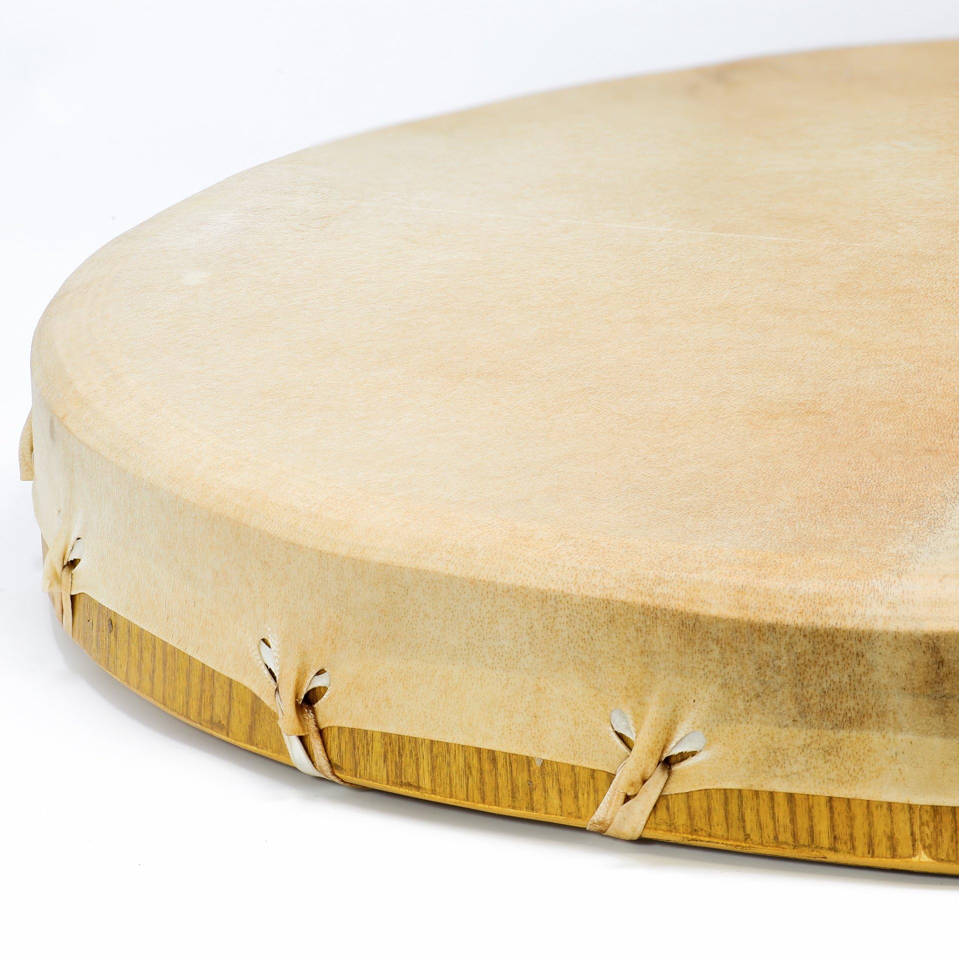 Schamanentrommel Ø 40 cm Rahmentrommel Mehrschichtiger Holzrahmen Rund Ziegenhaut Shaman Drum inklusive Stick