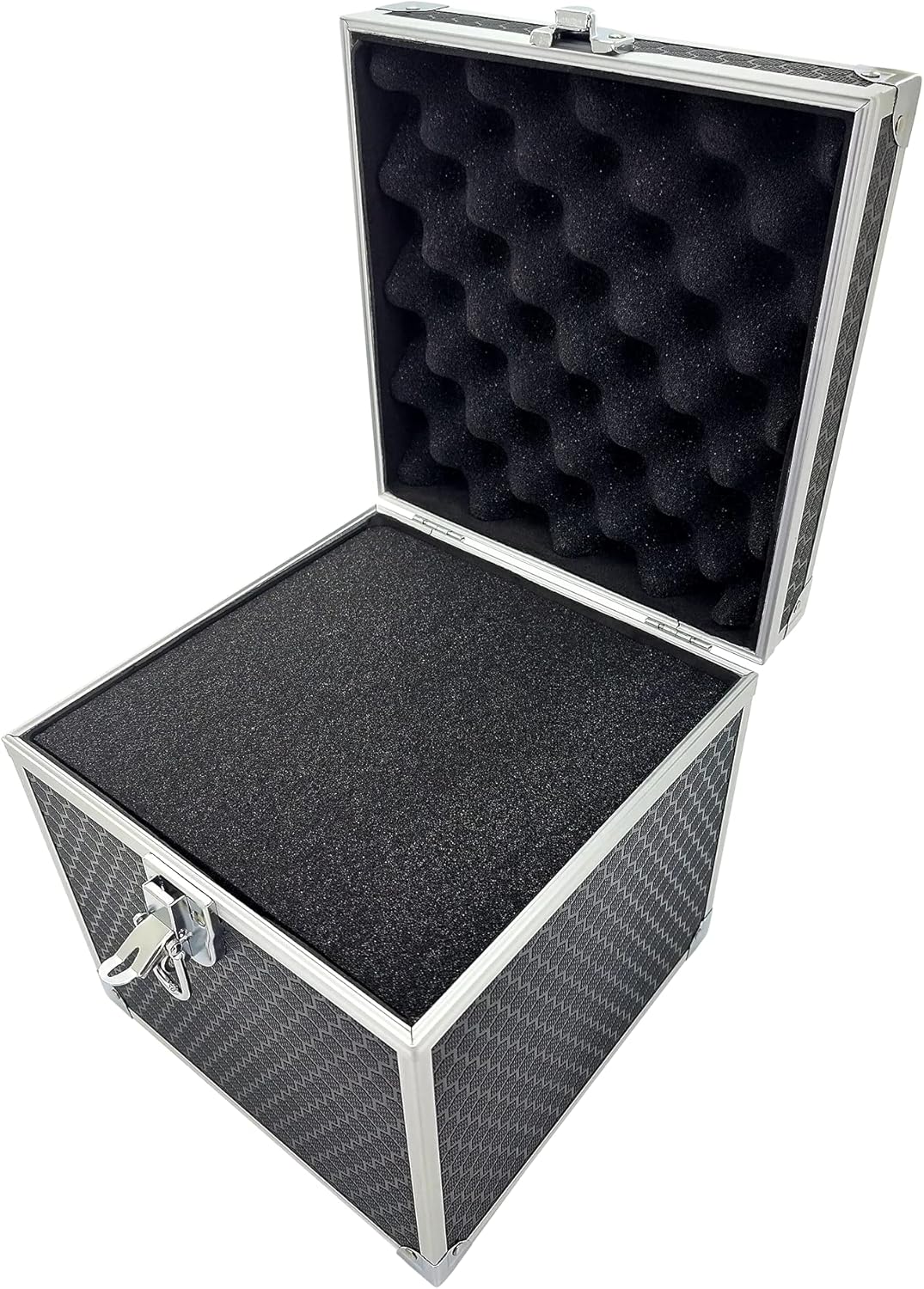 Maplin Aluminium Lockable Flight Case with Padded Foam, Portable ...