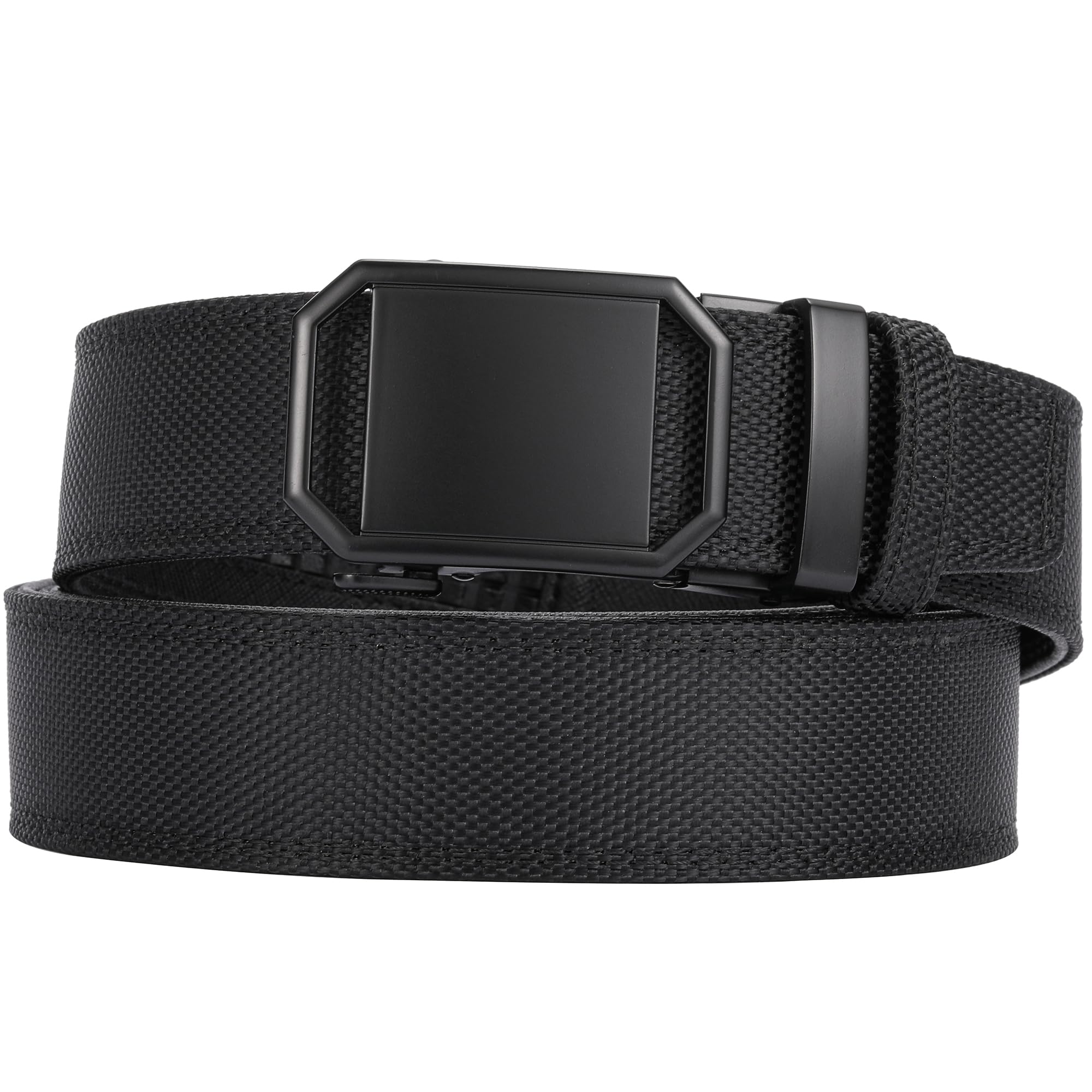 Gun Belt for Men Utility Harness Ratchet Black CCW/EDC Belt for Men Concealed Carry Holster