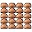 Teenitor Wig Caps, 20 Pack Stretchy Nylon Skin Tone Wig Application Caps for Women and Men - Brown