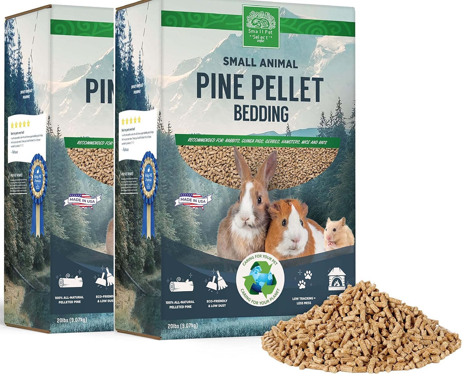 Small Pet Select Pine Pellet Bedding 40lb