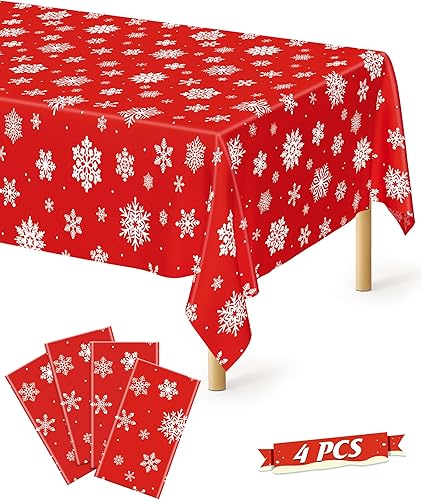 Miniatura 58 de 4 manteles de Cinco de Mayo, manteles de fiesta mexicana de 108 x 54 pulgadas, fundas de mesa desechables a rayas mexicanas, mantel de plástico