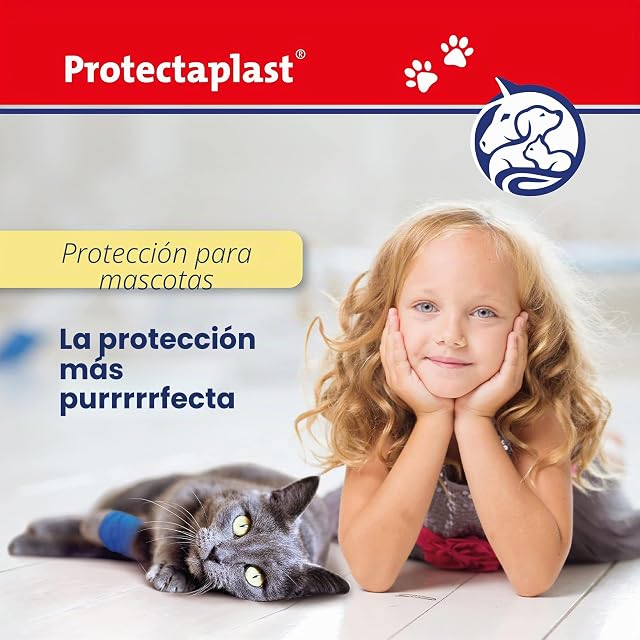 Foto 8 de 8 de Protectaplast Venda Autoadhesiva para Mascotas (3 cm x 4,5 m)