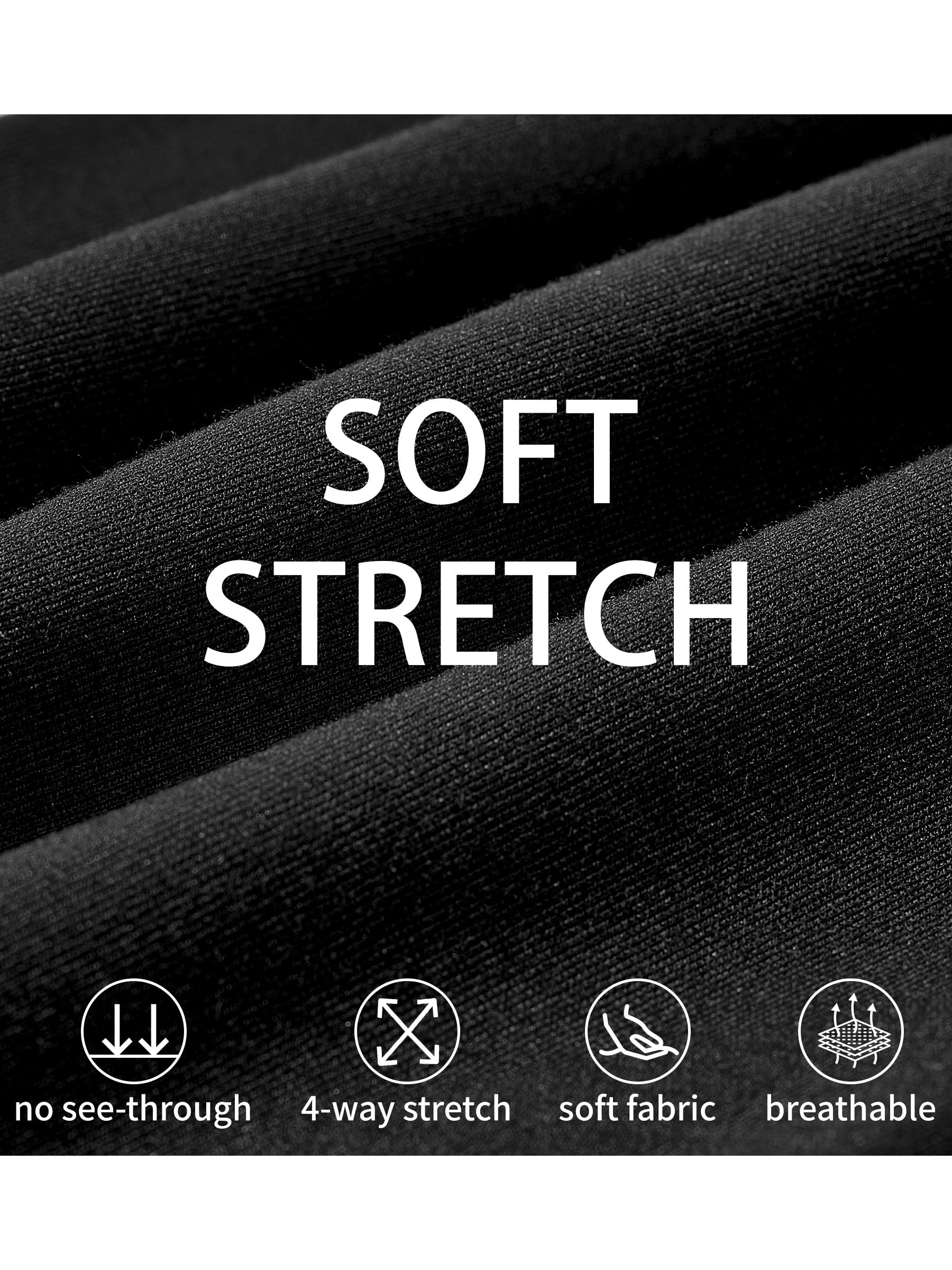 adorence Pantalones Vestir Mujer - Pantalones Negros Mujer Bootcut Elegante para Oficina y Negocios, Elásticos con 4 Bolsillos 73cm/78cm