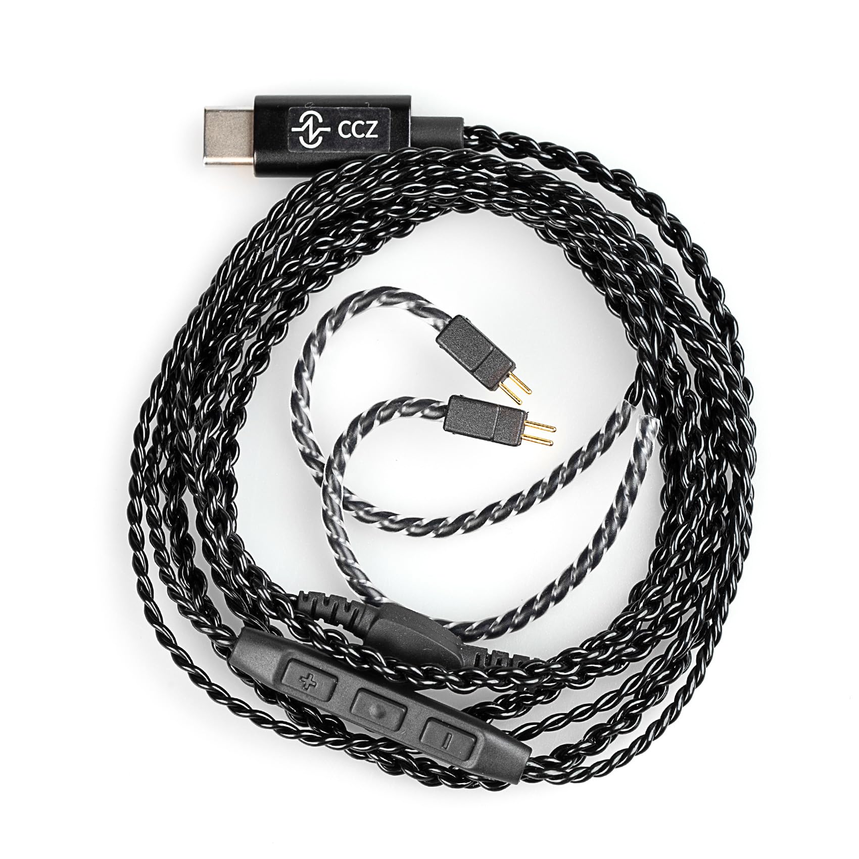 8N-OFC抜き出し GND強化 リケーブル 各種イヤホン/コネクタ対応