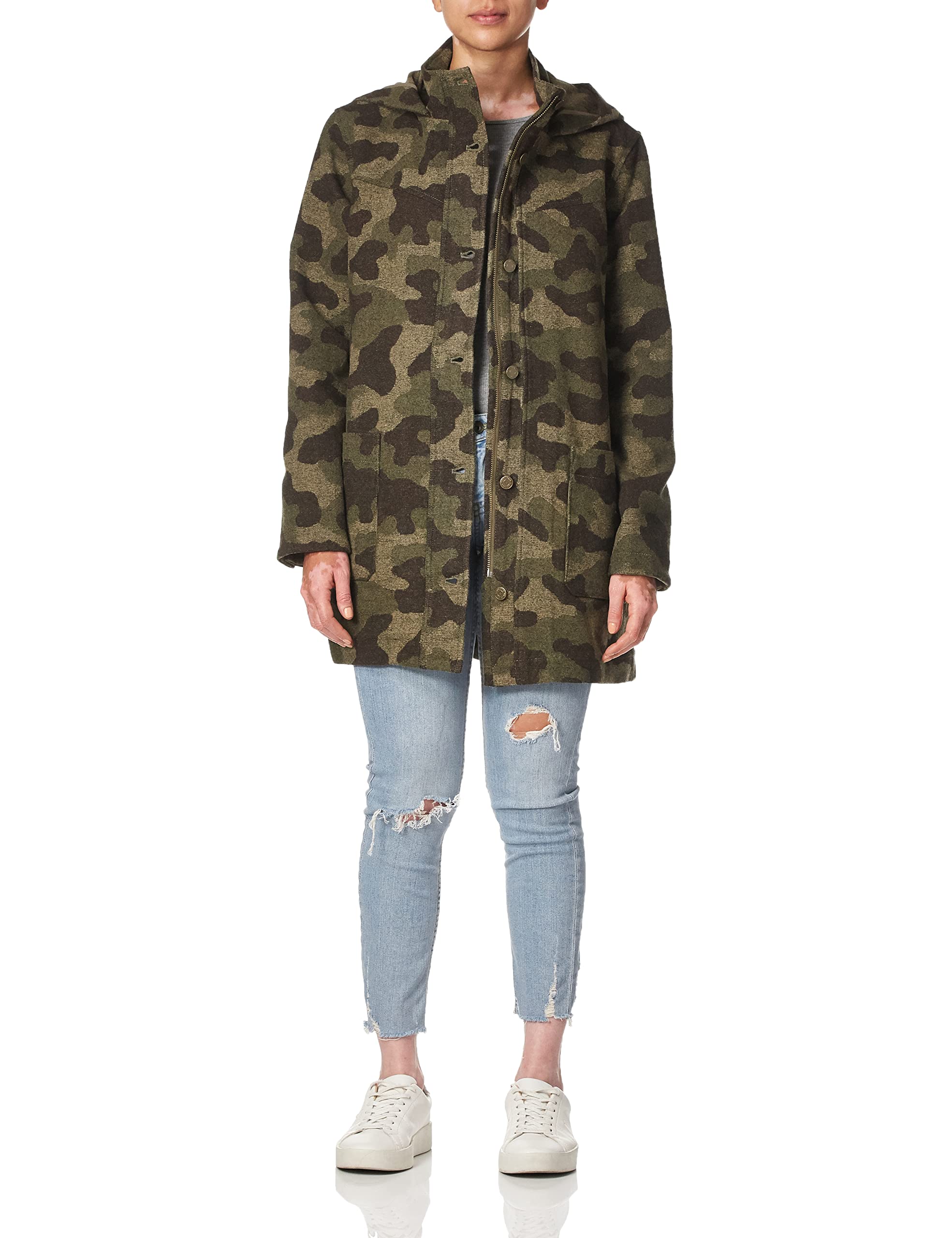 Pendletonwomens Wool Parka Wool Coat