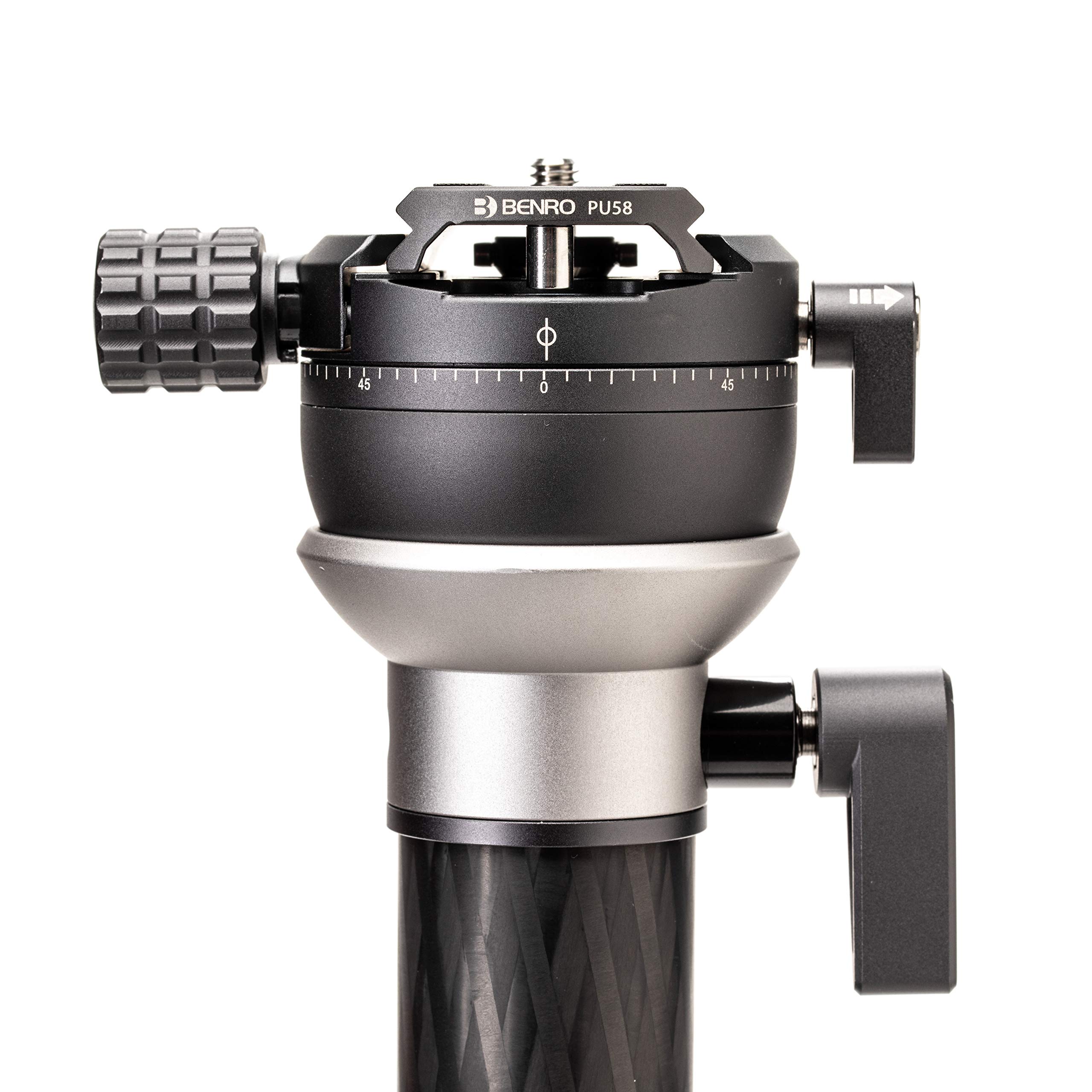 Amazon.com : Benro MSDPL46C SupaDupa Monopod with Leveling Pan 