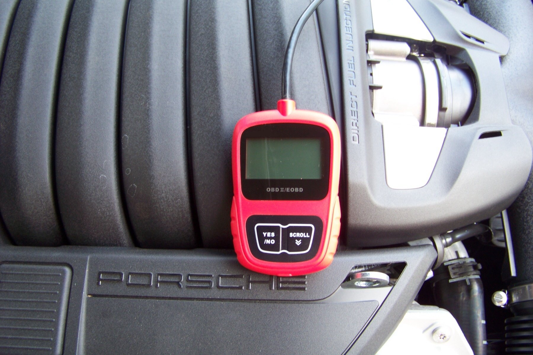 XXLTECH NX200 CAN Bus diagnostyczny skaner niemiecki OBD 2 OBD2, czerwony