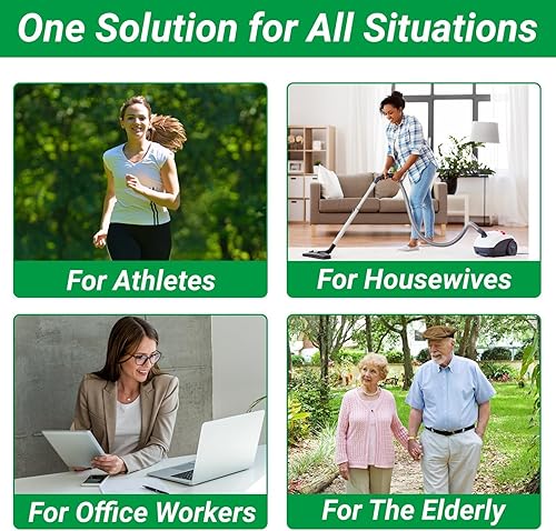 Miniatura 6 de iShanCare Parches para el dolor, 24 parches de calor extra grandes de acción rápida, 8 horas de larga duración calmante profundo para dolor en las