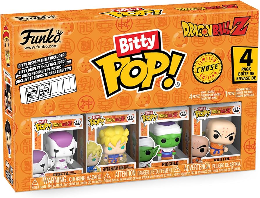 Amazon.com: Funko Bitty POP Dragon Ball Z - Frieza, 4-Pack and A Amazon.com: Funko Bitty POP Dragon Ball Z - Frieza, 4-Pack and A