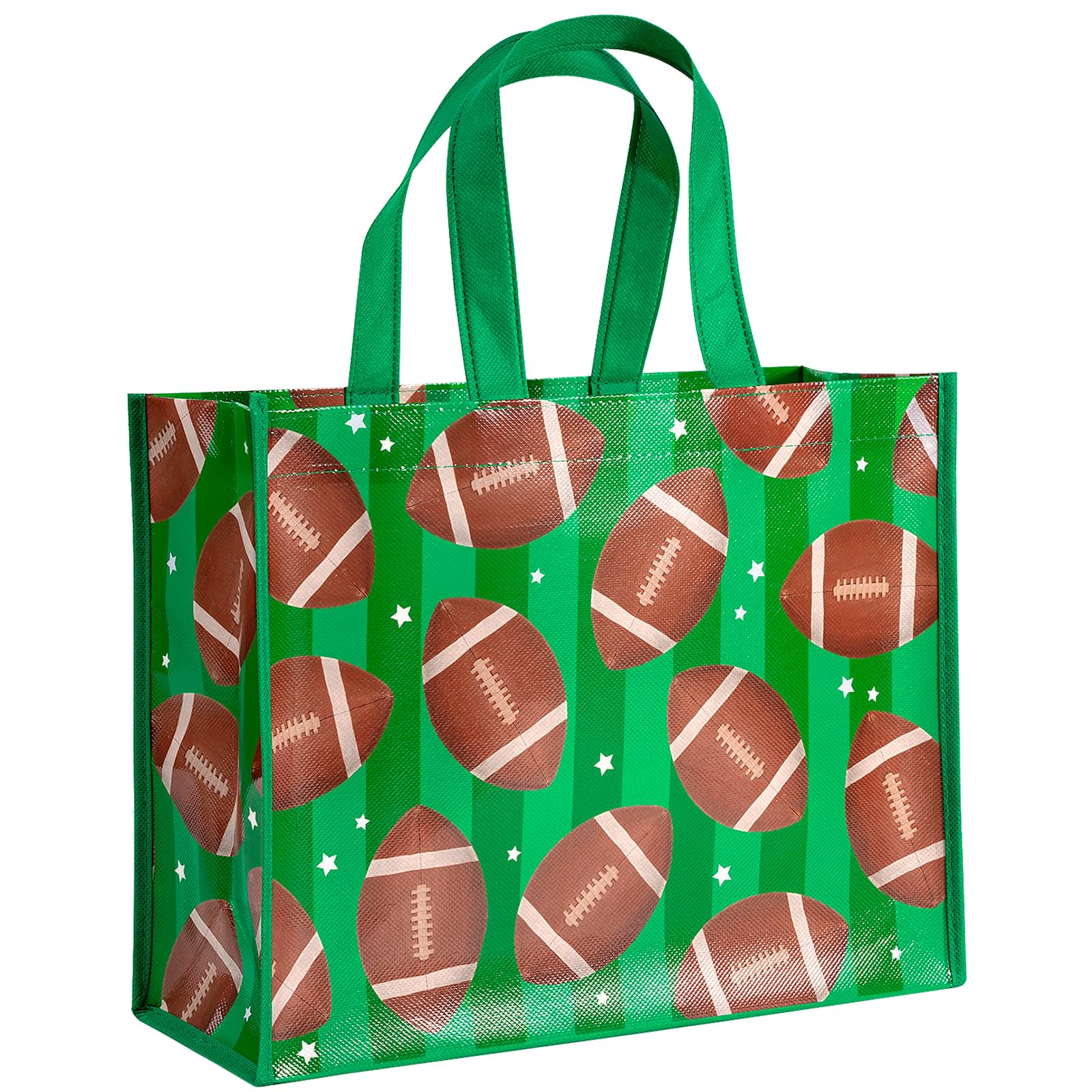 Loveinside 13" Large Sports Reusable Gift Bag, Recycled Party Favor Gift Bag for Kids Boys, Birthday, 13" x 5" x 10", 1 Pcs