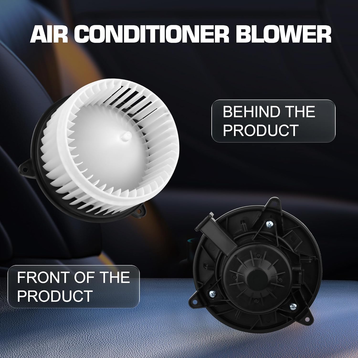 Blower Motor Compatible with Chevy Malibu 2013-2015, for Chevrolet Cruze 2010-2016, for Buick Lacrosse/Regal/Allure 2010 2011 2012 21013 2014 2015 2016 Heater Blower Motor Replace# 700269, 13263279