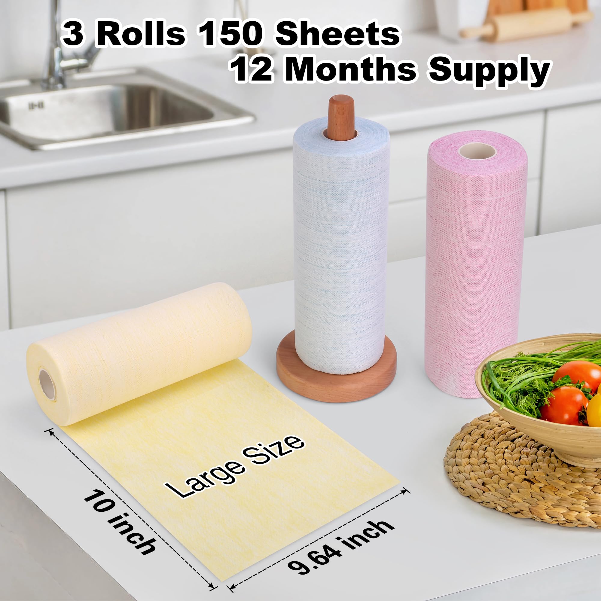 Member's Mark Super Premium Individually Wrapped Paper Towels (3 rolls, 150 sheets per roll)