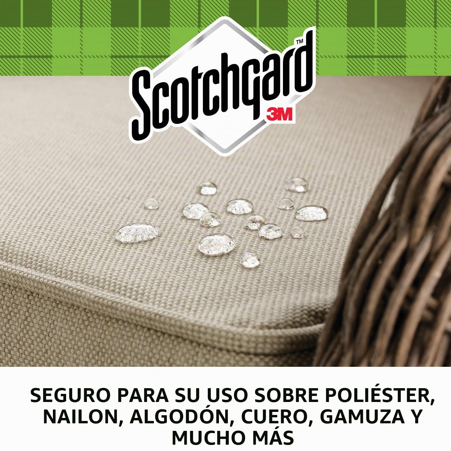 Scotchgard Spray Repelente al Agua 400 ml Protección Intensa para Exteriores