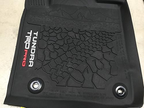 Miniatura 3 de Tundra TRD Pro 2014-2021 Juego de líneas de piso para todo tipo de clima, PT908-34200-20 Crew & Double Cab