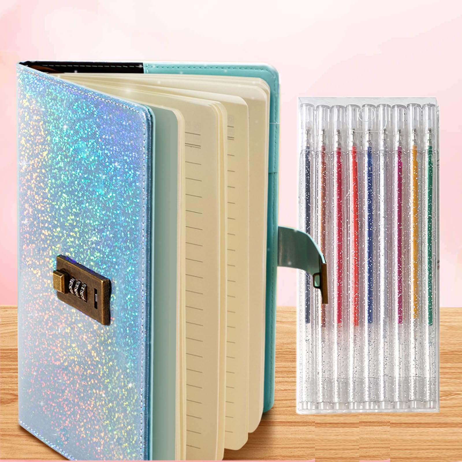 Amazon.com: ZPhonsn Diary with lock for Girls and Women, A5 Size