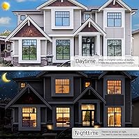 Vista 4 de HIDBEA - Película reflejante de espejo unidireccional para ventana, privacidad diurna, bloqueo solar, adherencia estática sin pegamento, control