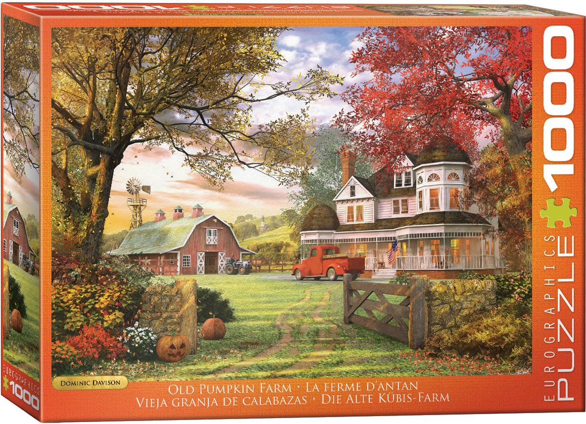 Amazon.com: EuroGraphics Old Pumpkin Farm Jigsaw Puzzle