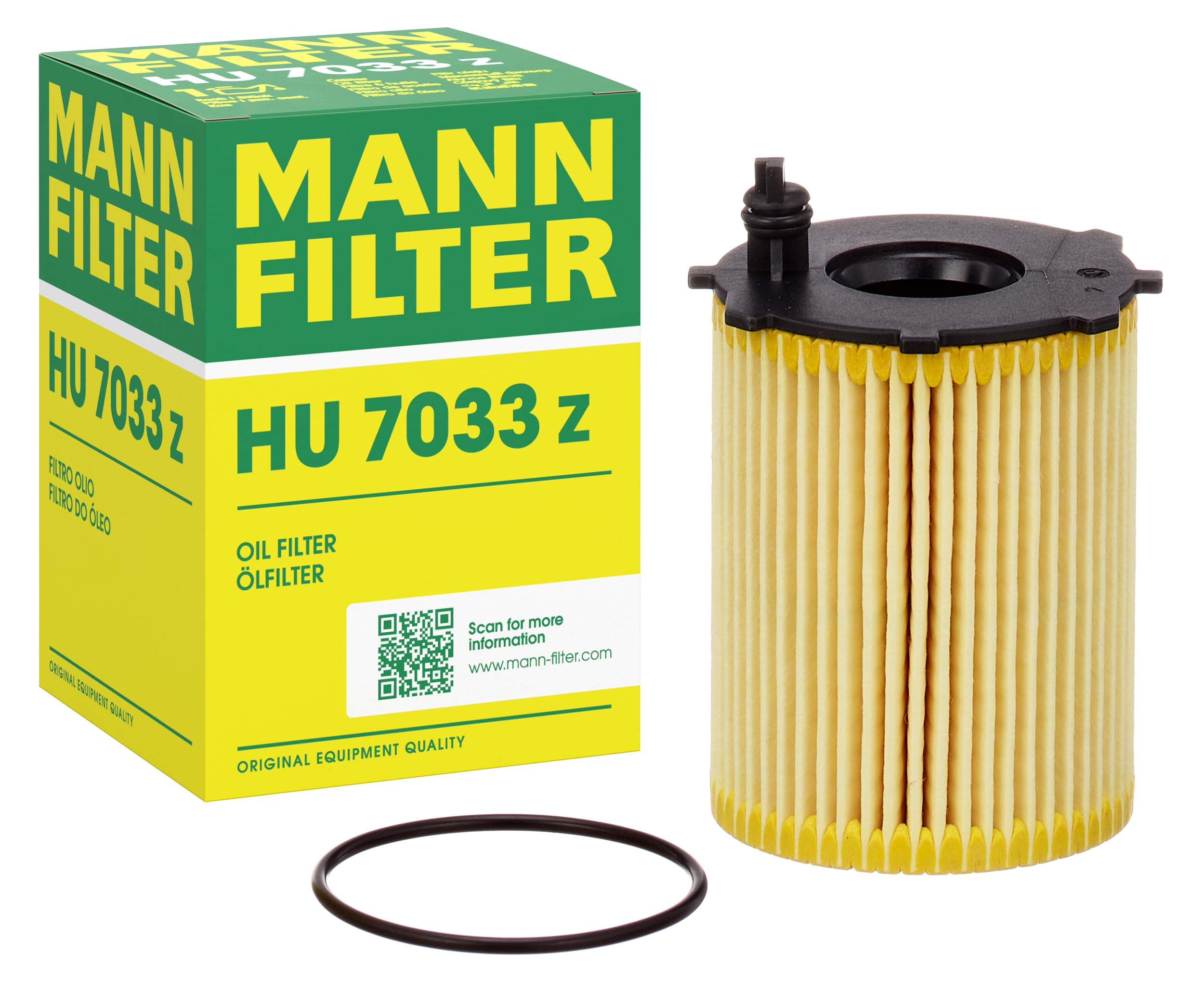 MANN-FILTER HU 7033 z Oil Filter - for Cars + Transporters