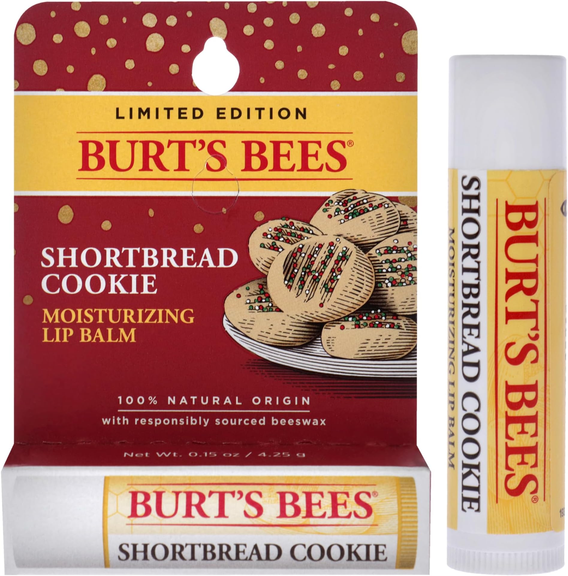 Burt's Bees Limited-Edition Shortbread Cookie Lip Balm
