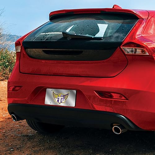 Miniatura 522 de Rico Industries Placa de matrícula de metal con incrustaciones láser de Florida Gators de la NCAA plateado,Alternativo,Negro -,Negro/Plata,Azul,azul