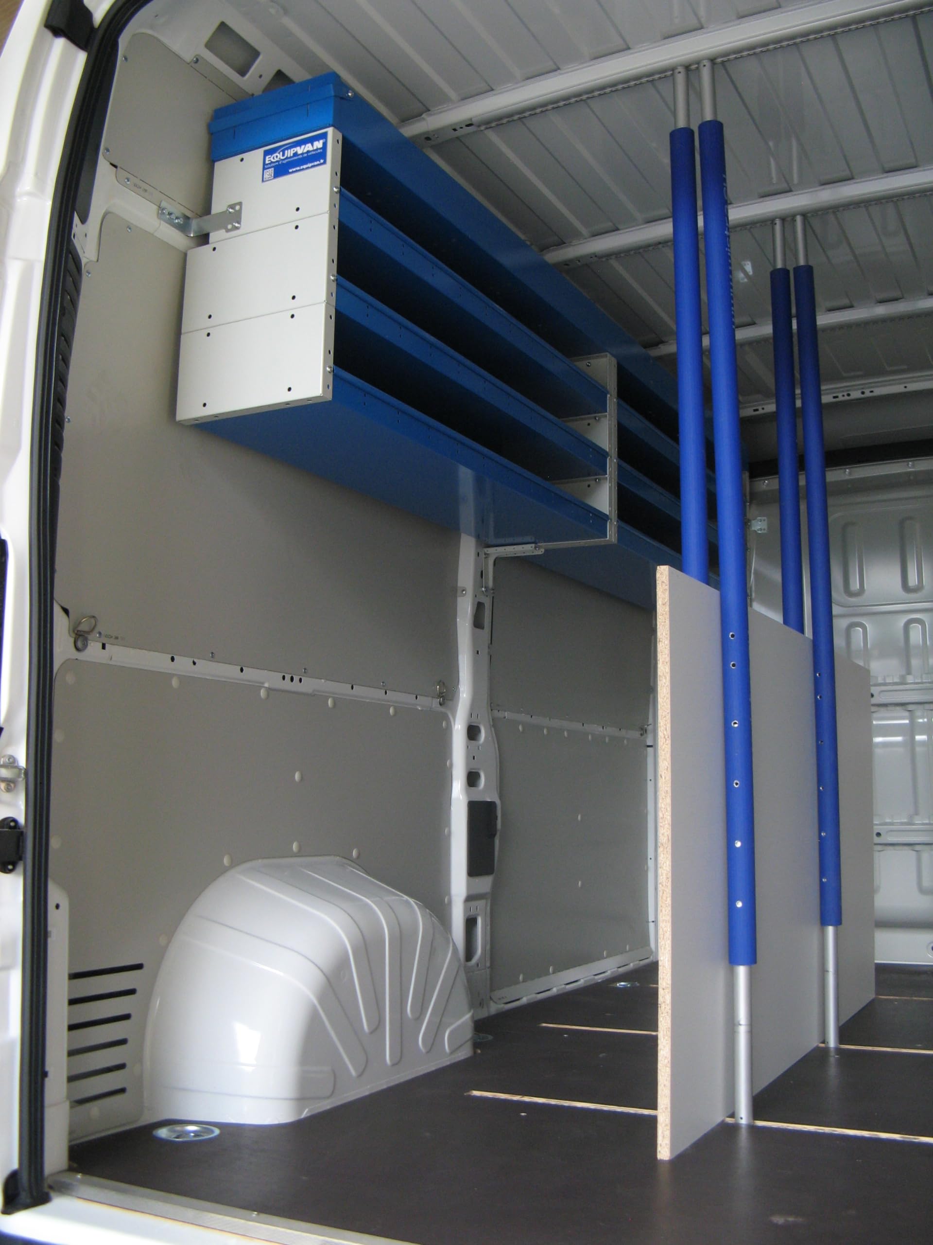 Kit Complet 4 Barres d’arrimage télescopique avec Rails