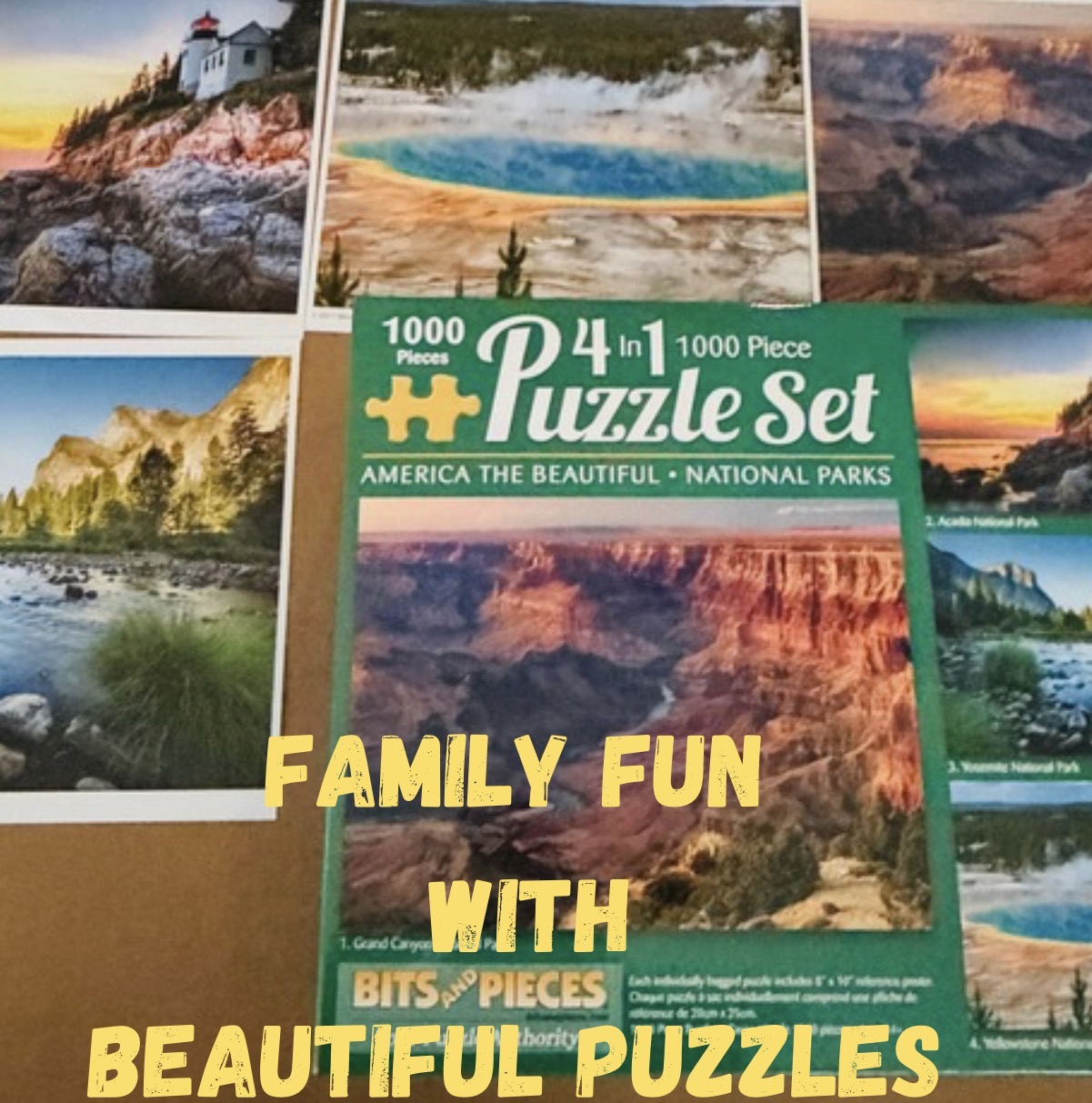 Amazon.com: Bits and Pieces: 1000 Piece Puzzles