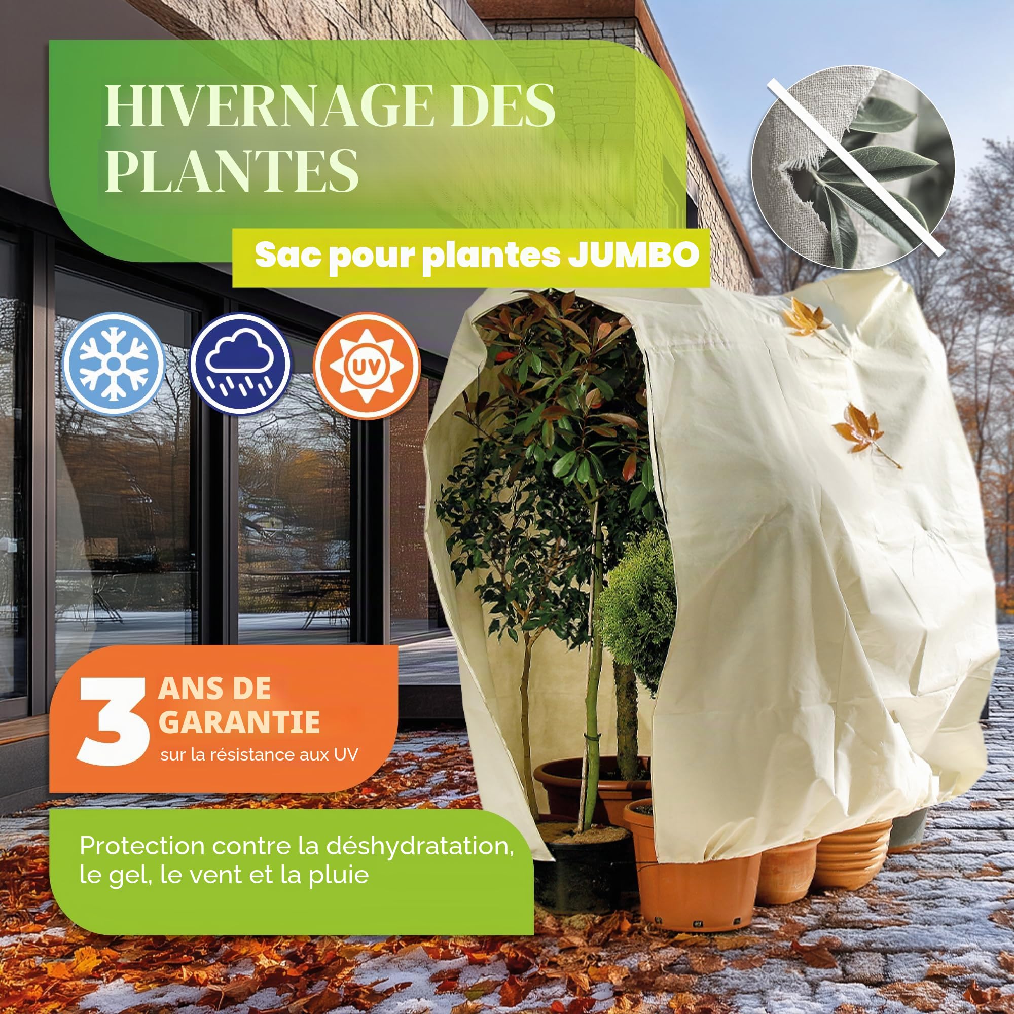 Bio Green VS 240-200 Maxi Housse d’Hivernage