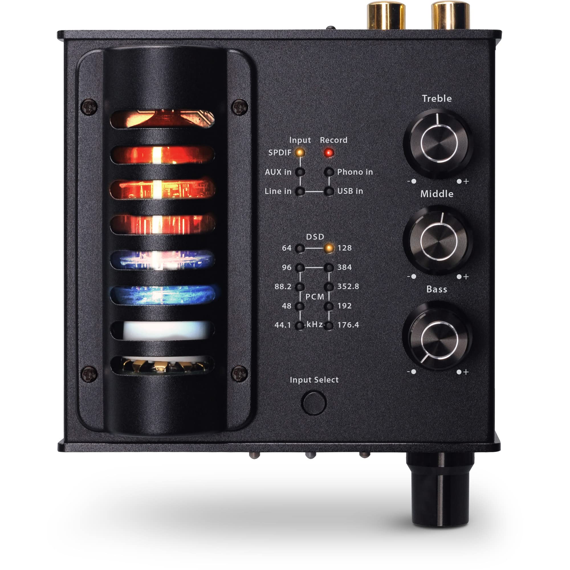InLine 99207I AmpUSB-EQ, Hi-Res AUDIO HiFi DSD - Amplificatore per cuffie + equalizzatore, USB DAC
