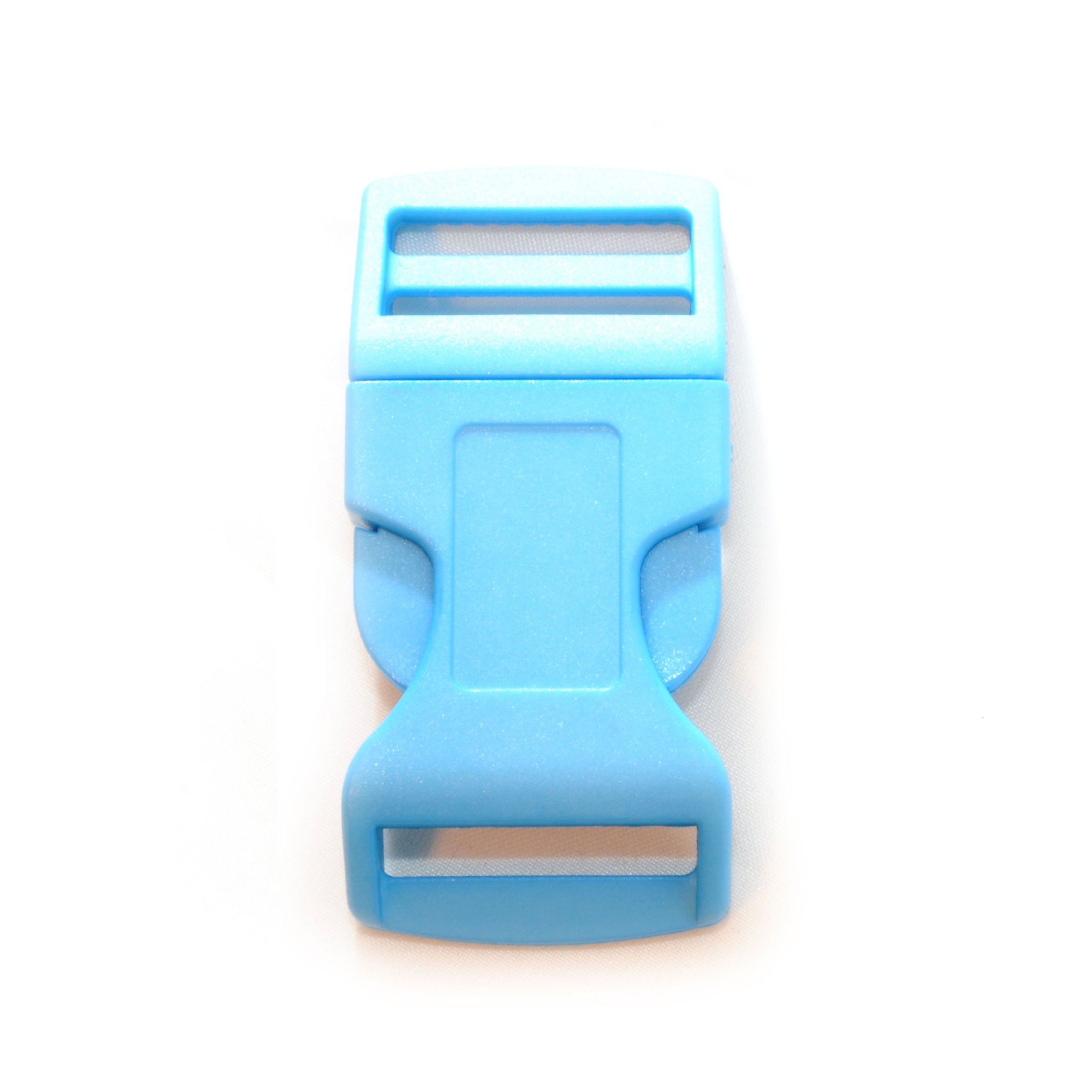 Ganzoo – Lot De 5 Fermoirs à Clip Plastique XL (65x32mm) Pour Paracorde, Bracelets, Colliers Chien – Blanc, Solide Et Facile à Utiliser