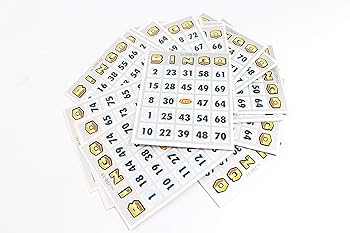 Complete Home Bingo Kit With Authentic Bingo Paper