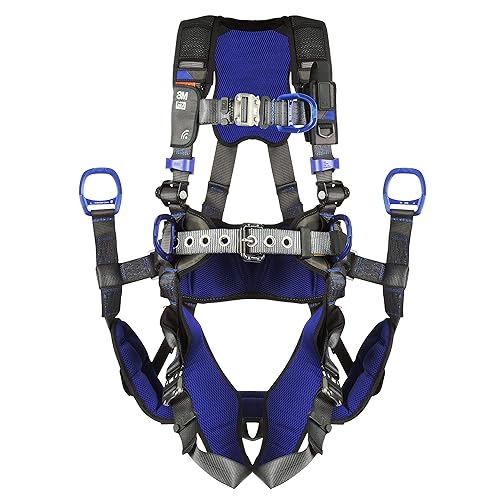3M 1113193 DBI-SALA ExoFit X300 Comfort - Arnés de seguridad de suspensión de posicionamiento de escalada en torre, protección contra caídas de