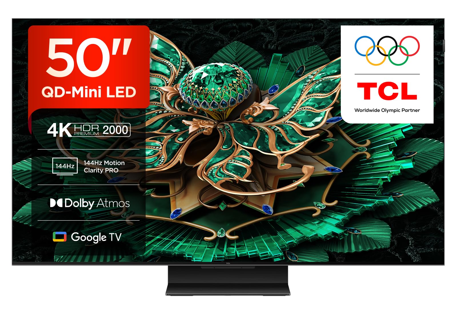 B&Q -  50C7Kuk 50" Premium Qd-Mini Led Smart Tv