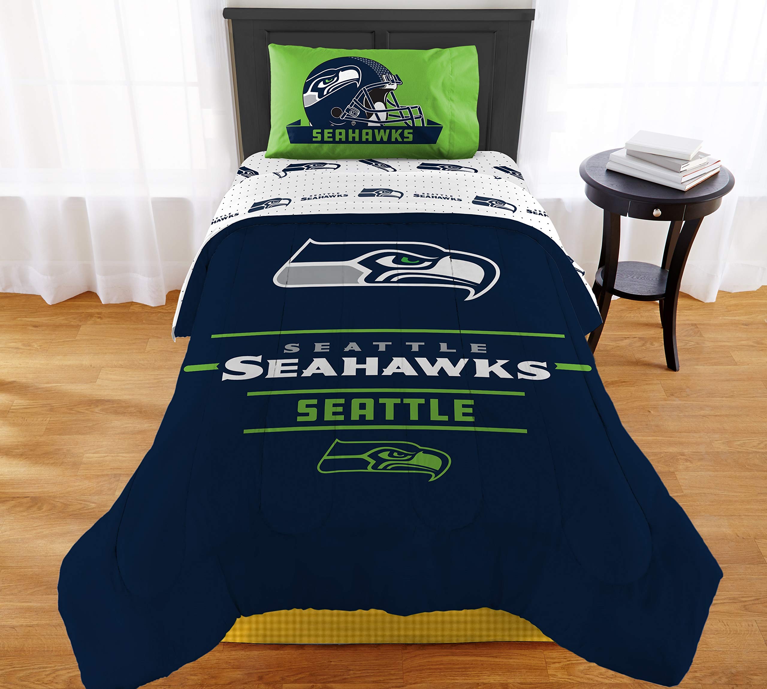 The Northwest Company NFL Seattle Seahawks “Monument” Twin XL Comforter Set #887166350