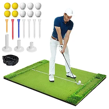 ゴルフ練習用人工芝1.2✖️0.9 マット2Way付き ゴルフ練習用人工芝1.2✖️0.9 マット2Way付き Amazon | KOOPRO