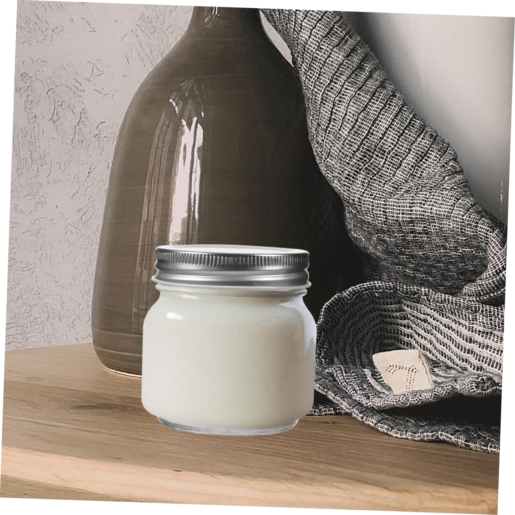 Barattoli Vetro per Conserve 3 Pezzi 250ml con Coperchio