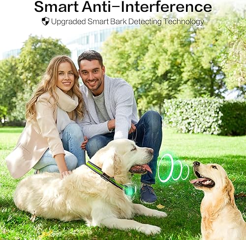 Miniatura 4 de Collar antiladridos para perros pequeños, medianos y grandes, collar antiladridos sin modo de choque, collar antiladridos recargable con vibración