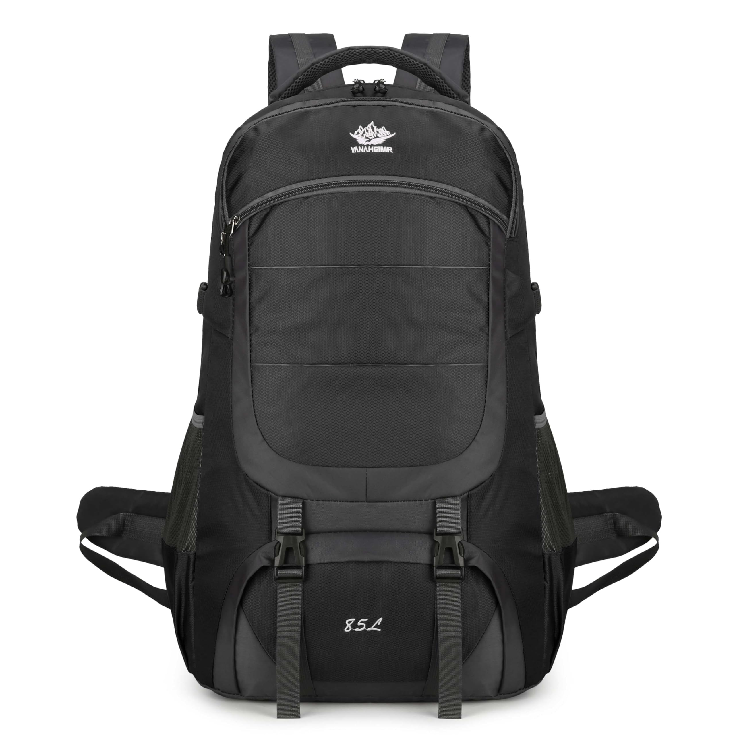 85 l Wanderrucksack, Camping-Rucksack, Jagd-Rucksack für Outdoor, wasserabweisend, taktischer Rucksack für Damen und Herren, Tiefes Blau, Large, Outdoor
