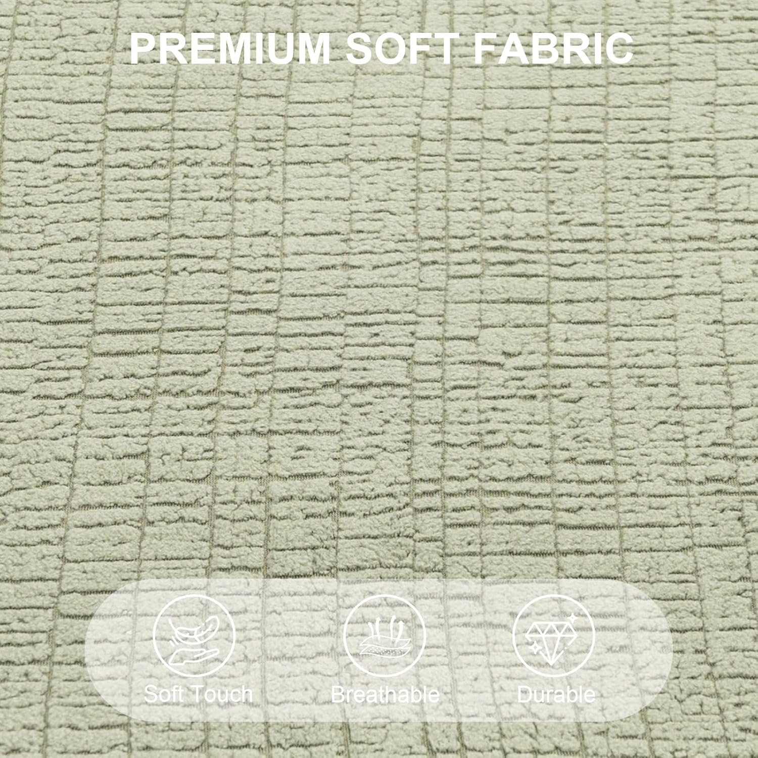 Eco-Ancheng Recliner Seat Cushion for Elderly Foam Curved Edge Large Square Chair Cushion for Recliner Booster Chairs Pads for Seniors Floor Pillow, Office Chair No Pressure on Thighs (20x20 x3in,04)