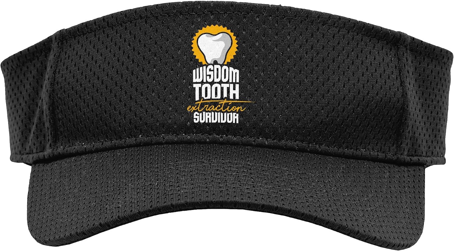 Dentist I Dentistry I Wisdom Tooth Extraction Survivor Sport Sun Visor