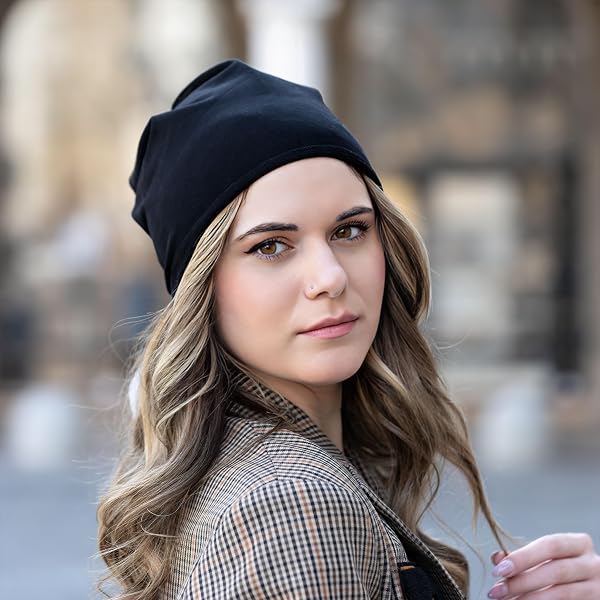 MAPIMANIA - Cappello Uomo Donna in Cotone, Berretto Estivo e Invernale, Cuffia Leggera Elasticizzata Taglia Unica - 5