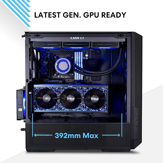 Lian Li Lancool 216 Mid-Tower Kasa - Yüksek Soğutma Performanslı, Hava Akışı Odaklı - 2 Ön 160 MM, 1 Arka 140 MM PWM Fan - 10 Adede Kadar Fan Desteği (LANCOOL 216R-W BEYAZ)
