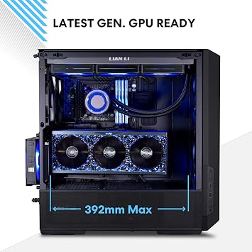 Lian Li Lancool 216 Mid-Tower Kasa - Yüksek Soğutma Performanslı, Hava Akışı Odaklı - 2 Ön 160 MM, 1 Arka 140 MM PWM Fan - 10 Adede Kadar Fan Desteği (LANCOOL 216R-W BEYAZ)